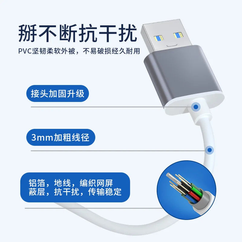 USB C HUB 3.0 Type C Extender 4 Port Splitter Adapter OTG Docking Station
