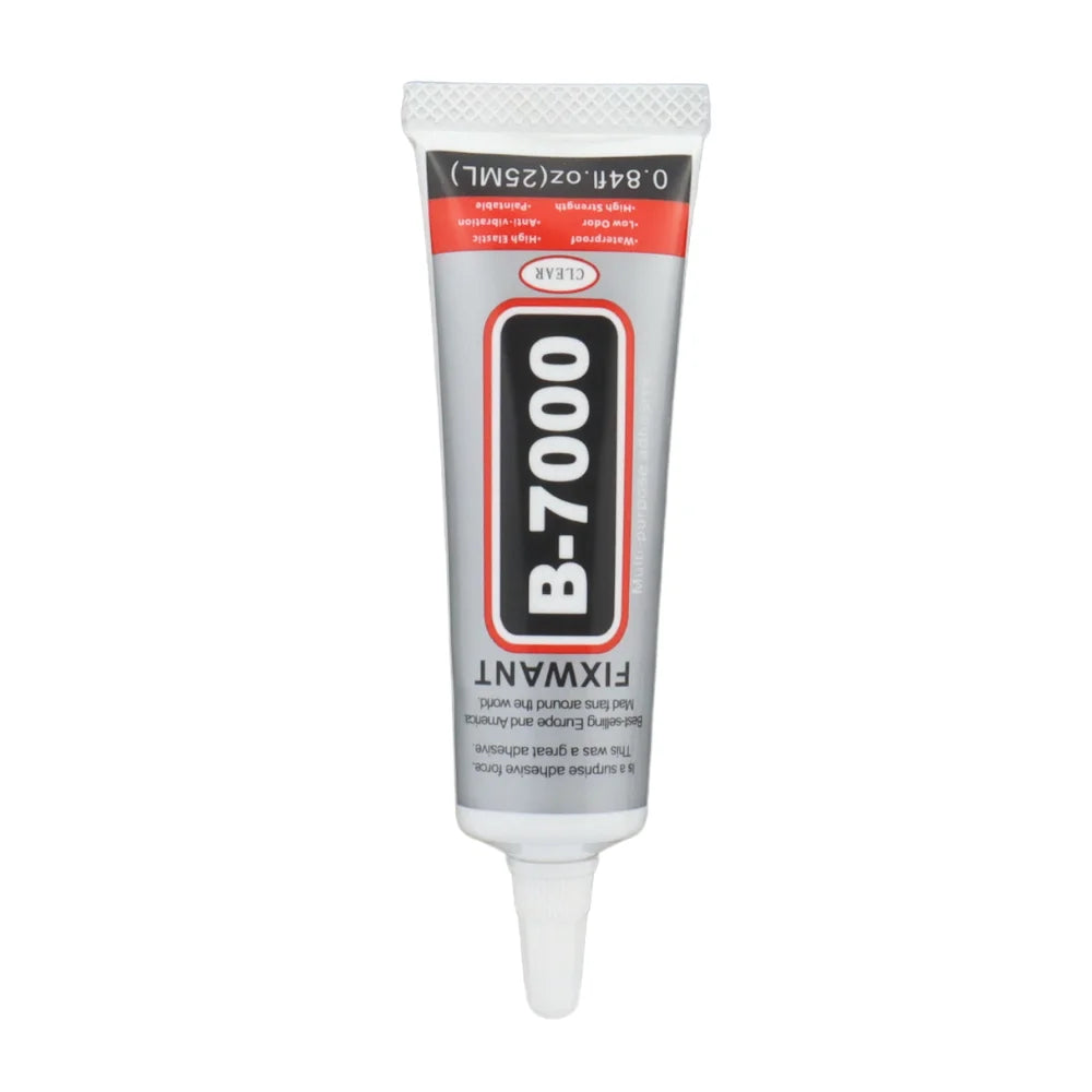 B-7000 15/25/50/110ML Transparent Phone Screen Repair Glue B7000 Universal Glass Plastic DIY Adhesive With Precision Applicator