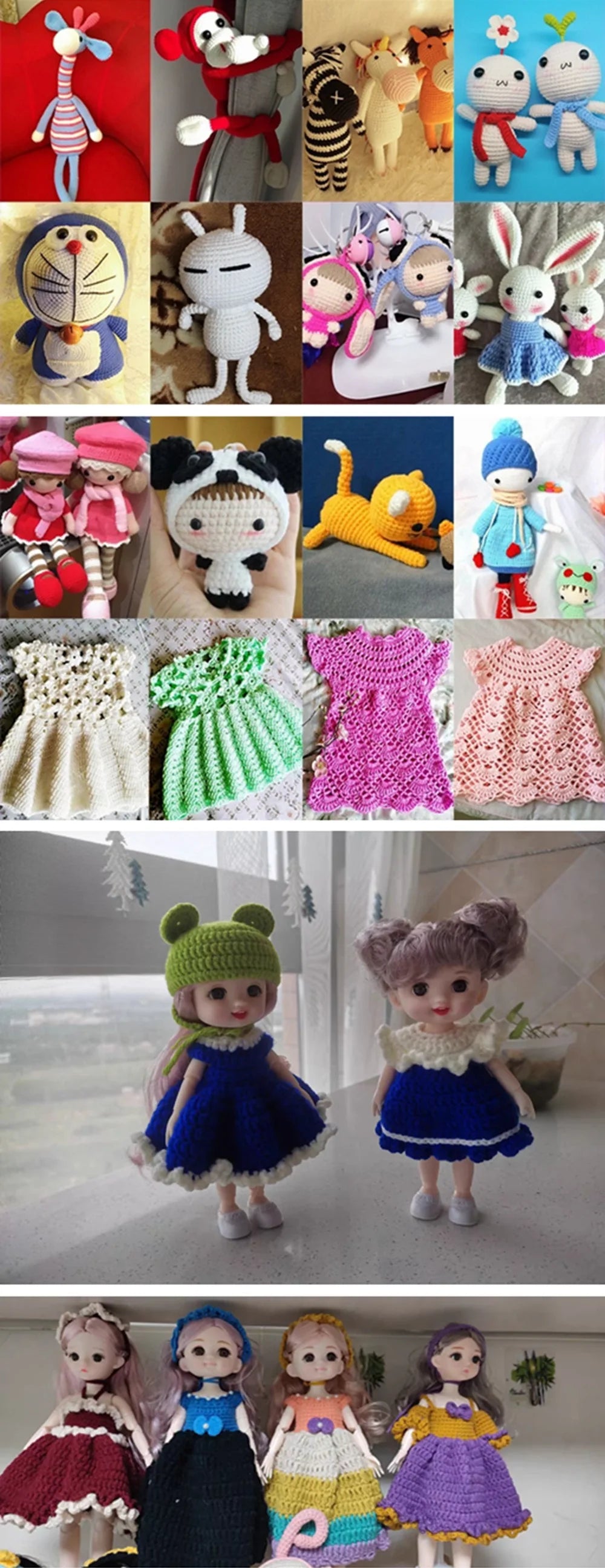 50g Soft Wool Milk Cotton Yarn Crochet Anti-Pilling Hand Knitting Thread For Cardigan Scarf Hat Baby Sweater Doll Supplies