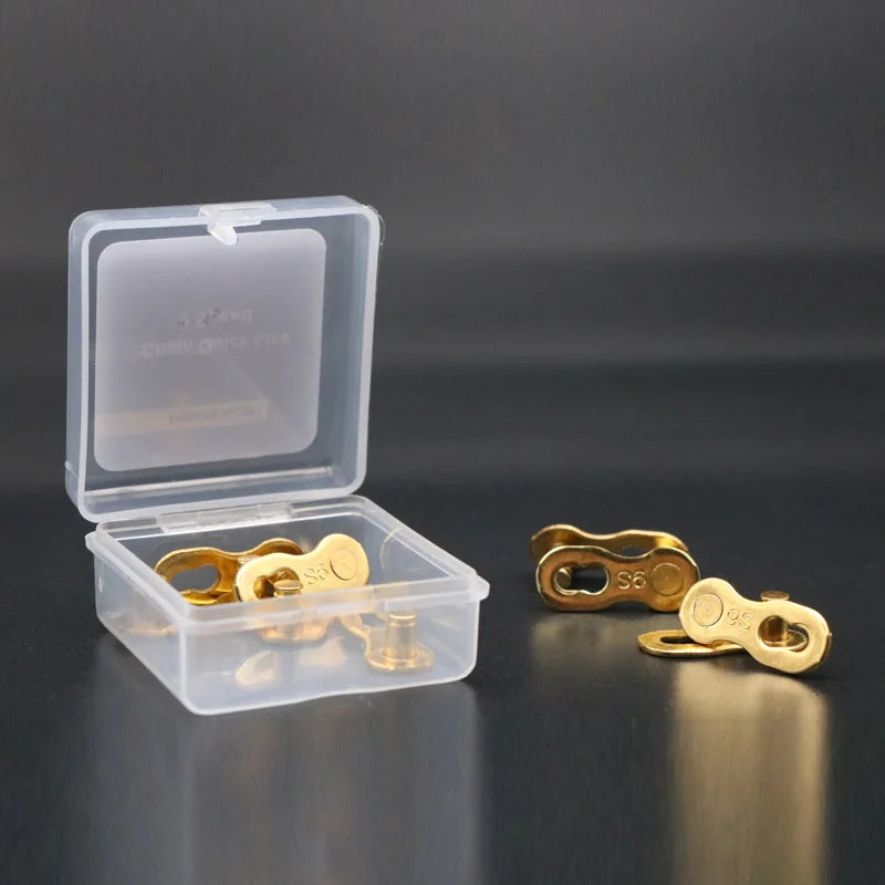 5 Pair Bicycle Chain Link Connector Joints Magic Buttons Cycling Speed Quick Master Links For Mountain Bike 6/7/8/9/10/11/12 S