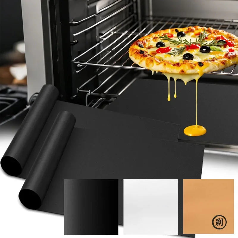 Heavy Duty Oven Liner Mat – Reusable Non-Stick Heat Resistant BBQ Grill Pad for Baking & Barbecue Cooking