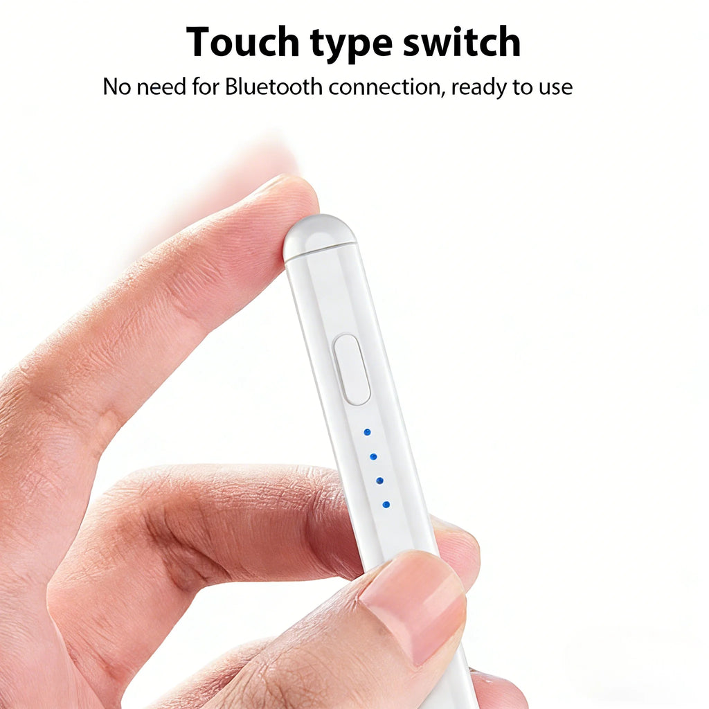 Palm Rejection Stylus Pen with Power Display for Apple iPad - Compatible with iPad 2018-2022 iPad Pro Air Mini