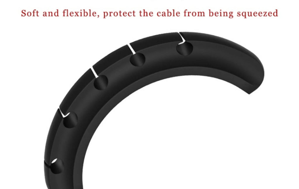 Self-Adhesive Power Cord Manager Fixed Chuck Plug Mouse Cable Headset Winder Mobile Phone Data Cable Card Silicone Desktop