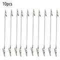 1/3/6/10pcs Double Headed Metal Clip Mosquito-repellent Incense Clips Bendable Universal Crocodile Clip Extended Hose