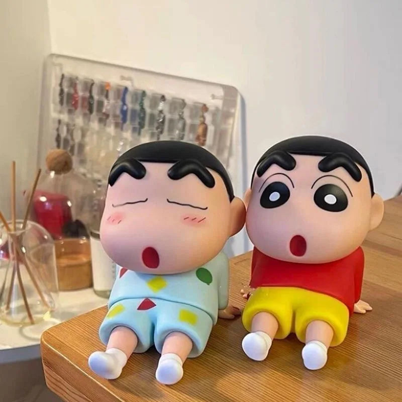 In Stock Anime Xiao Xin Mobile Phone Stand Universal Desktop Lazy Model Doll Desktop Handmade Ornament Holiday Surprise  Gift