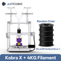 ANYCUBIC Kobra X 600mm/s Max Print Speed 3D Printer 2x Time & Material Savings Up To 19 Colors Printing AI Detection 3D Printer