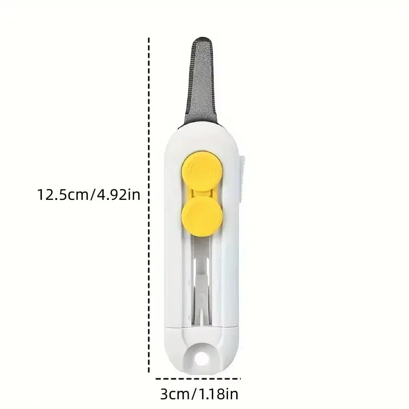 Magnetic Courier Opening Knife Multifunctional Portable Courier Unboxing Knives Retractable Self-locking Rebound Art Knife Tool