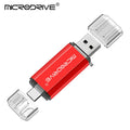 Pendrive Type C OTG USB Flash Drive 128GB 64GB 32GB 16GB 8GB 4GB USB Memory Stick 2.0 Pendrive High Speed for Type-C Device