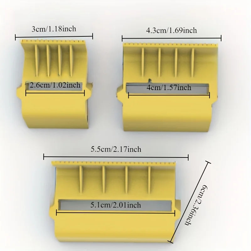 3 Sizes of Paper Tape Cutters, Suitable for Masking Tape, Can Improve Work Efficiency and Achieve Small-Sized Paper Tape Cutting
