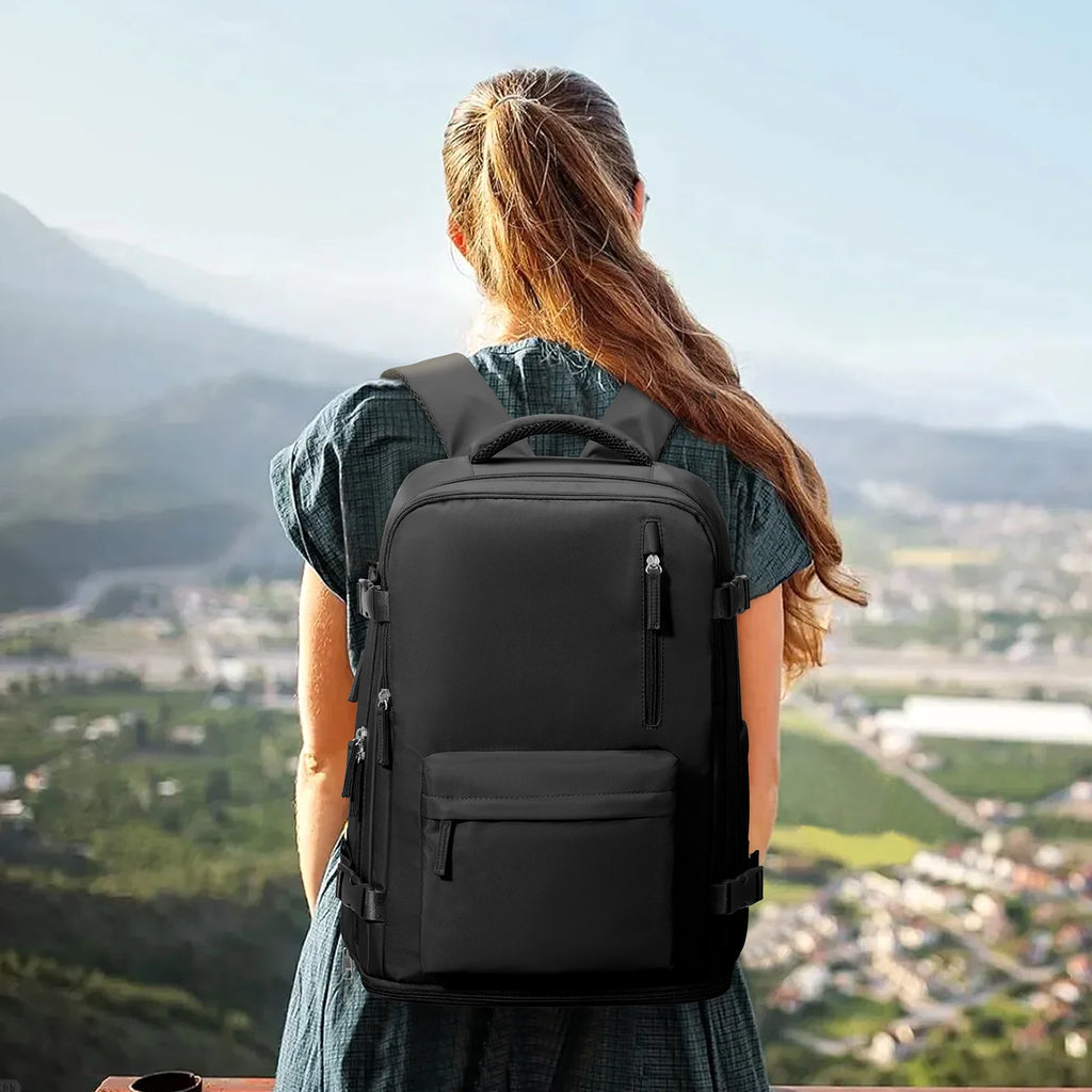 🎒✈️ Mochila de Viaje para Cabina 40 × 30 × 20 cm – Equipaje de Mano con Compartimento para Laptop y Zapatos 🧳✨