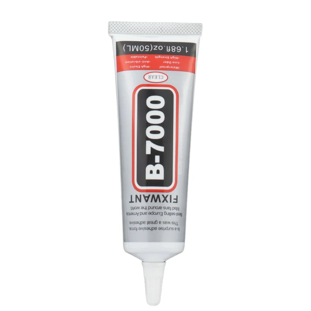 B-7000 15/25/50/110ML Transparent Phone Screen Repair Glue B7000 Universal Glass Plastic DIY Adhesive With Precision Applicator
