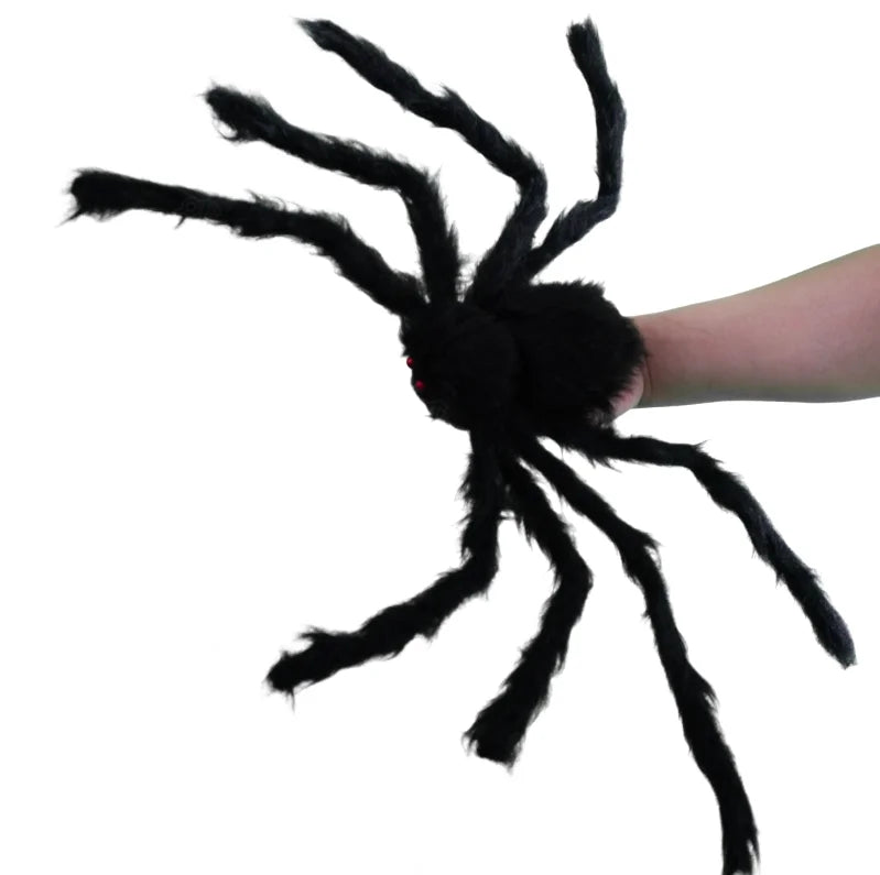 🎃🕷️ Araña Gigante de Halloween – Decoración Terrorífica para Interior y Exterior 👻🕸️