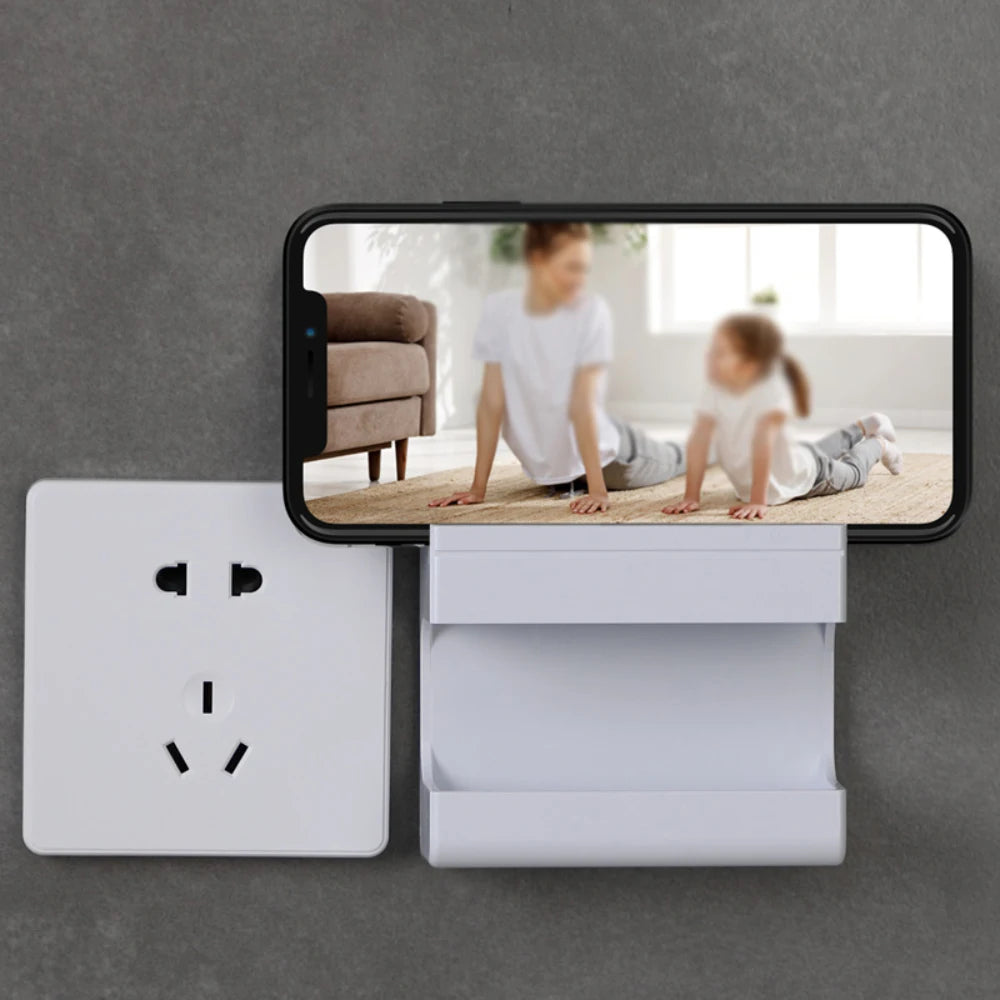 Multi-functional Wall-mounted Organizer for Remote Controls and Mobile Phones
