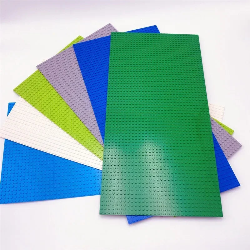 32*64 Holes Classic Building Blocks Base Board, DIY Assembled Building Blocks Wall Compatible With Brand Gift Toys