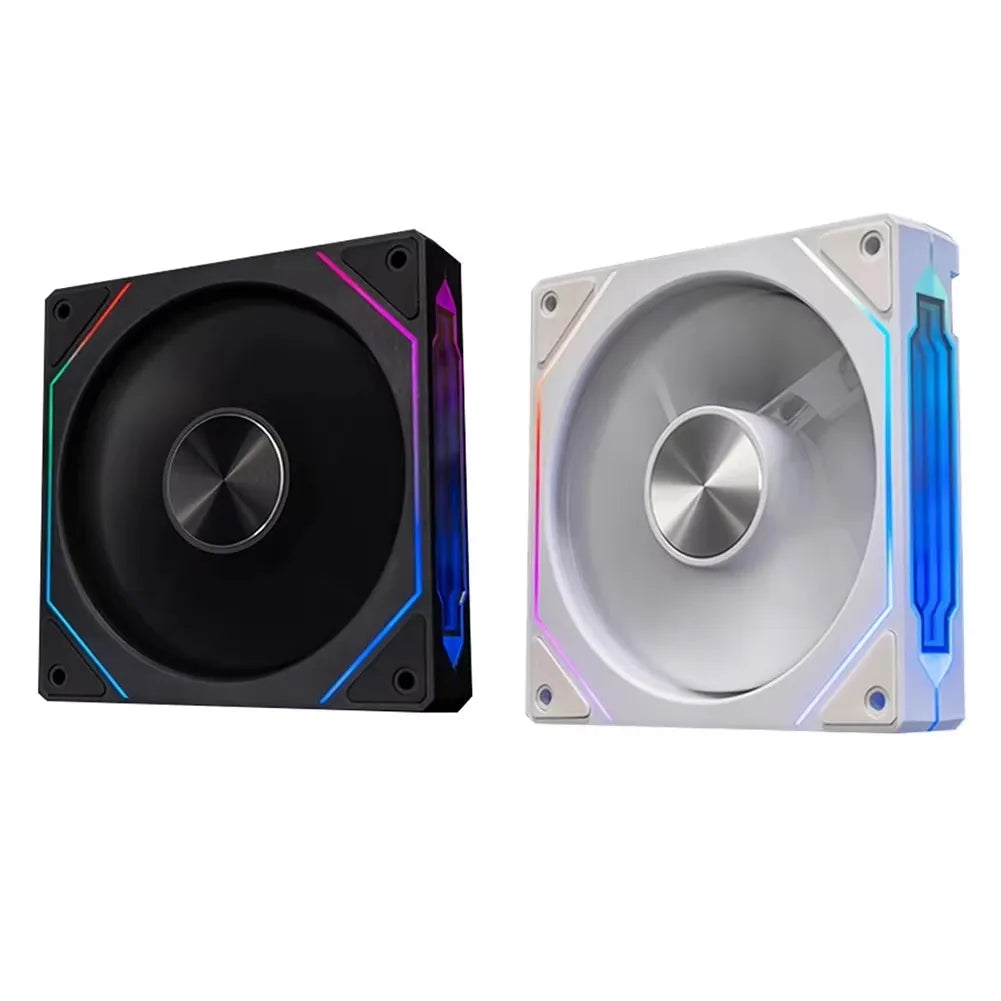 ICE Whale Prism 4RS ARGB PC Case Fan 120mm Infinity Mirror Design Motherboard Lighting Sync 4PIN PWM CPU Cooler Fan Ventilador