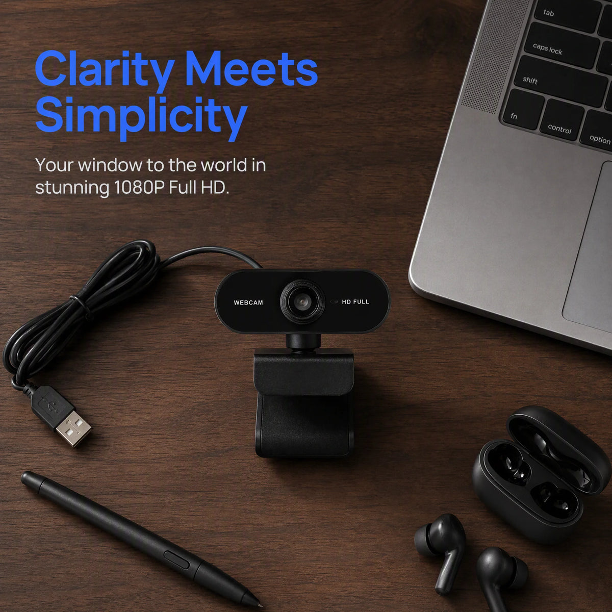 Camera 1080P HD Computer HD USB Camera Built In Microphone USB Network Camera Web Camera For Work With Microphone Tripod