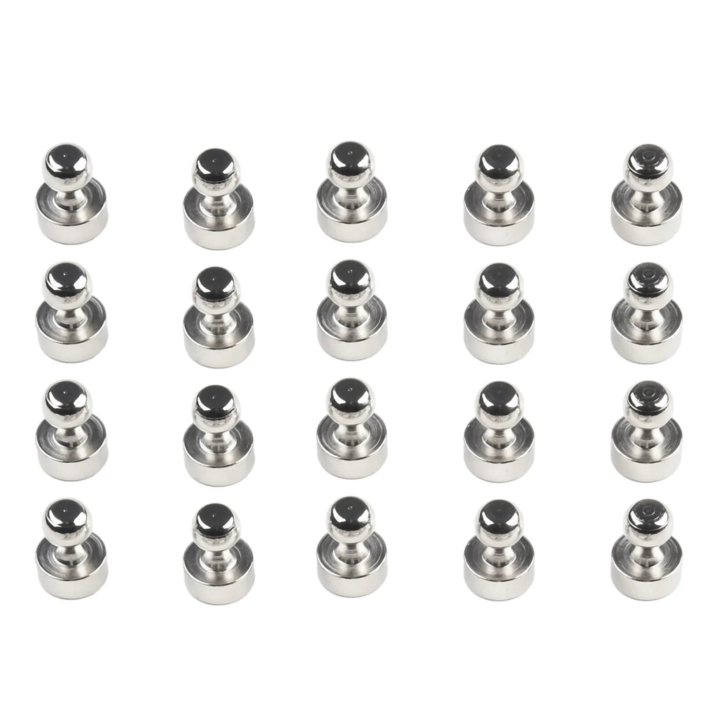 Heavy Duty Cone Shaped Neodymium Magnetic Push Pins Extra Strong Magnet Thumbtacks Reusable Metal Board Magnets Ideal For Whiteb