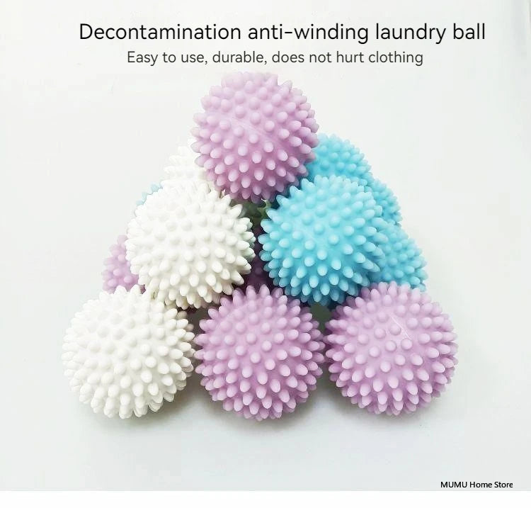Reusable Laundry Balls for Washing Machine Anti-Winding Magic Balls Drying Cleaning Washing Machine Balls Cleaning Supplies