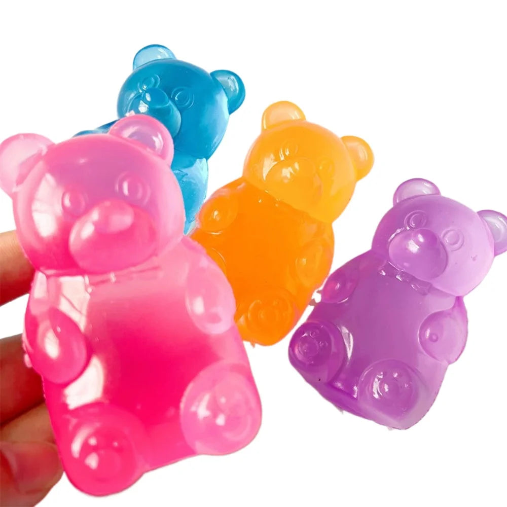 Cute Mini Bear Maltose Squishy – Soft Slow-Rebound Stress Relief Ball, Sensory Fidget Toy for Anxiety & ADHD, Great Gift Idea for Kids & Adults