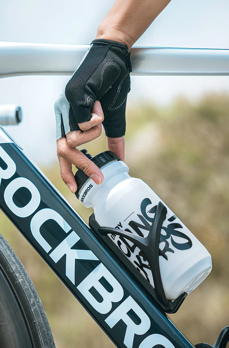 ROCKBROS Bike Gloves Half Finger Summer Breathable Anti-slip SBR Pad Shockproof MTB Road Bicycle Gloves Cycling Shorts Gloves