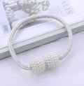 1/2PCS Pearl Magnetic Curtain Clip Curtain Holders Tie Back Buckle Clips Hanging Ball Buckle Tie Back Curtain Decor Accessories