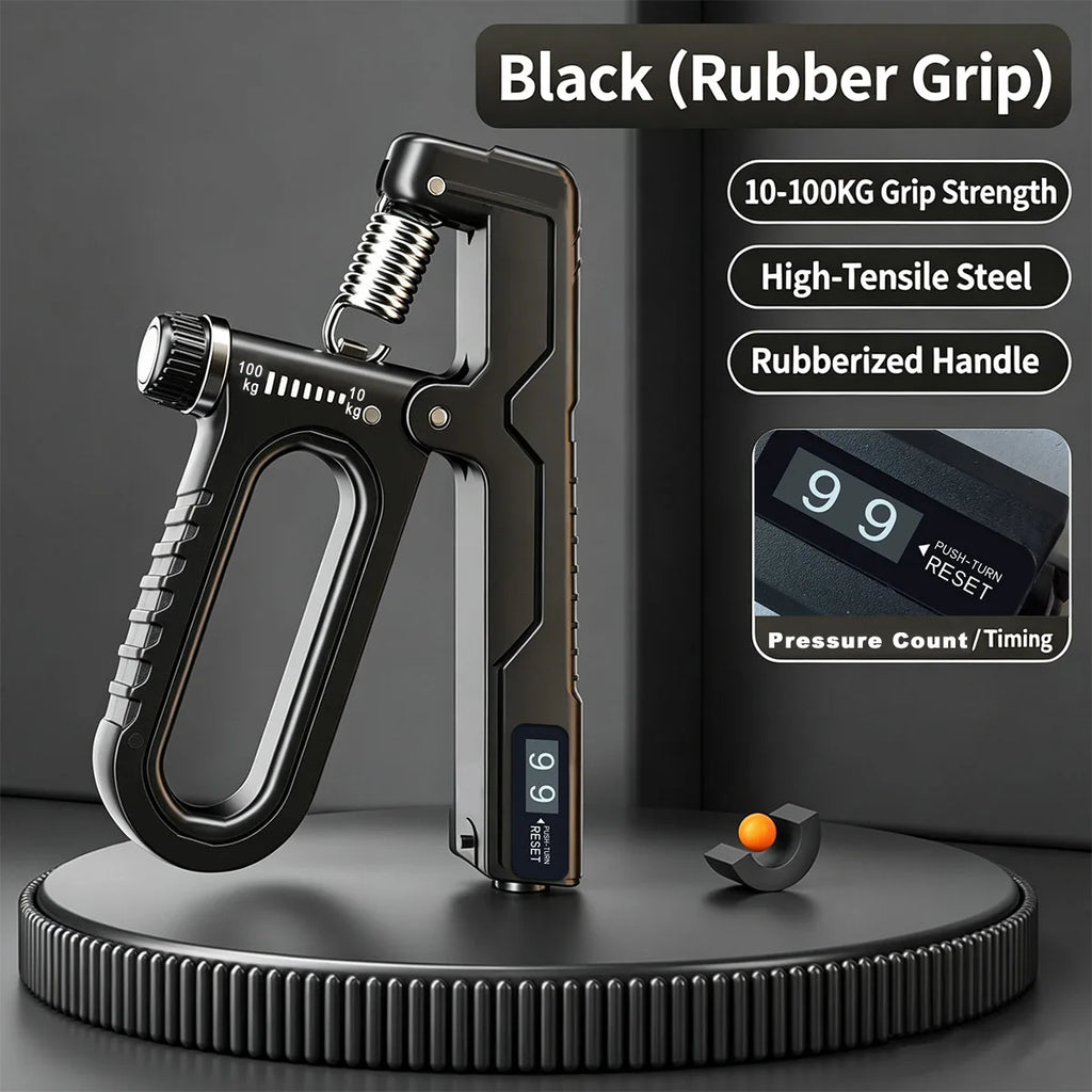 Adjustable Mechanical Counting Grip, Hand Training, Hand Recovery, Hand Strengthening