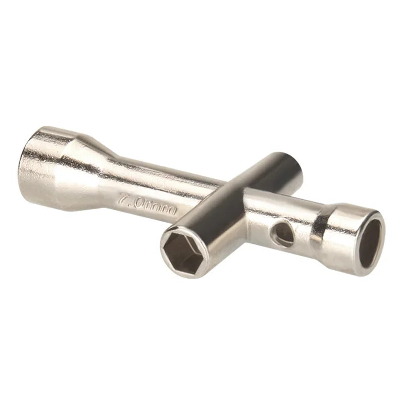 4 in 1 3D Printer Nozzle Tool M2 M2.5 M3 M4 Screw Nut Hexagonal Cross Wrench For E3D V5 V6 Bambu X1 P1 A1 Nozzle Mini Spanner