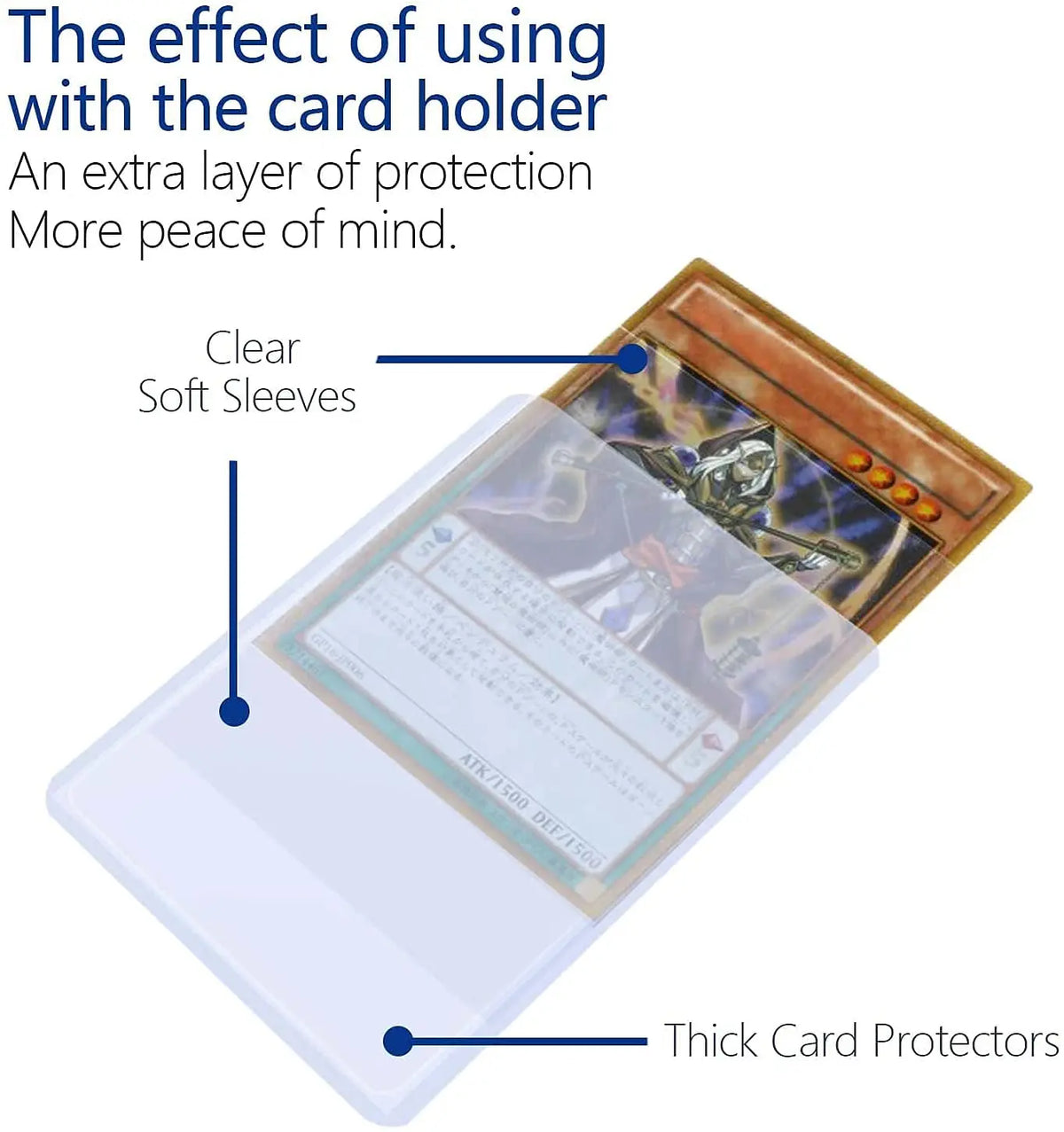 100-600pcs Card Sleeves Hard Soft Card Holder Covered With Protective Filmclear Trading Protectors For Football Sports Game Card