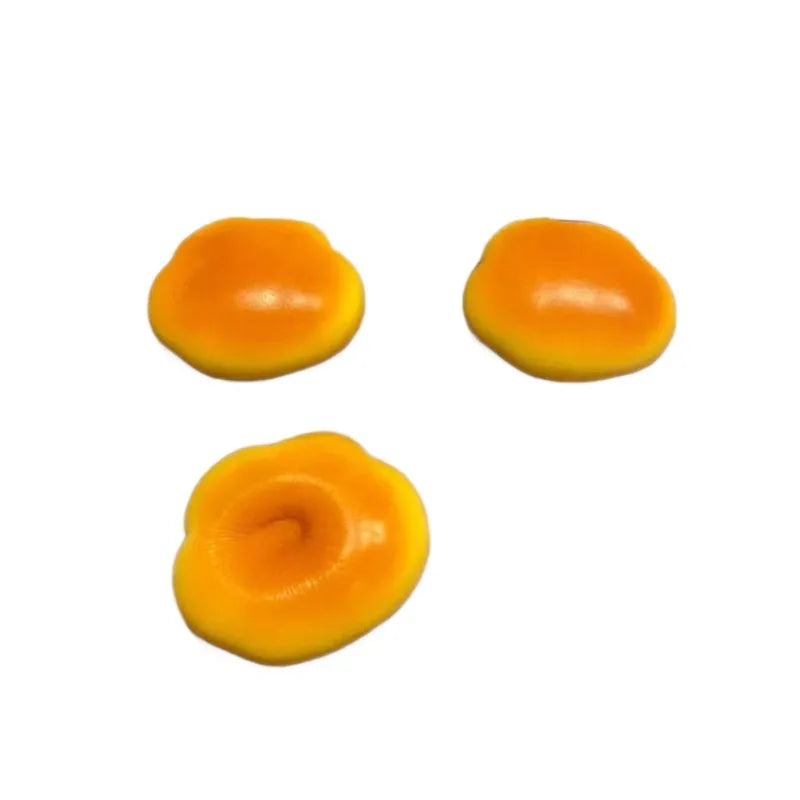 Wet Sticky PU Twisted Bread Squishy Slow-Rise Toy Simulated Food Fidget Toy Soft Cloud Shape Squeeze Ornament Stress Relief Gift