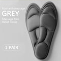 5D Massage Memory Foam Insoles For Shoes Sole Breathable Cushion Sport Running Insoles For Feet Orthopedic Insoles