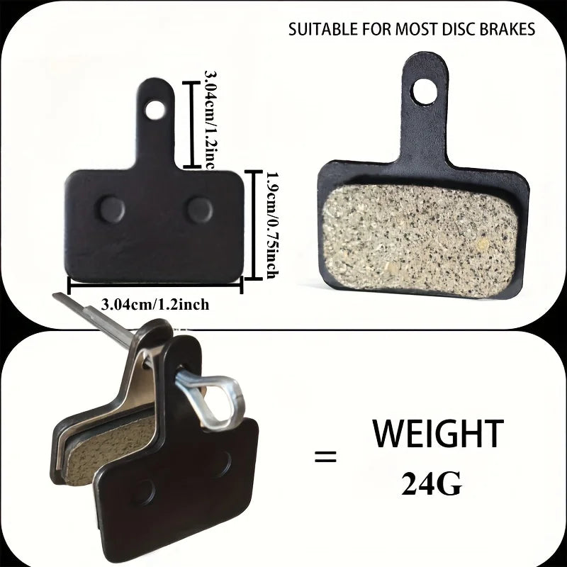 Resin Disc Brake Pad For SHIMANO B01S Wear-resistant Hydraulic Brake Pads MTB Brake Pads for B03S B05S Cycling Parts