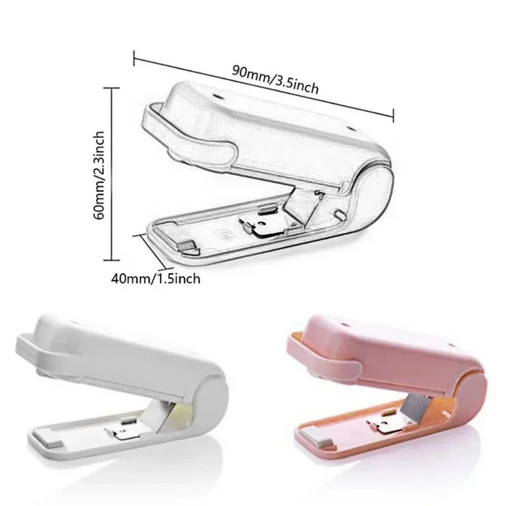 1pc Kitchen Handheld Snack Sealer, Plastic Bag Sealer For Freshness, Easy-To-Use Kitchen Gadge, Portable Heat Sealer Packaging