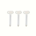 Stainless Steel Toothpaste Squeezer Tool Hair Oil Paint Squeezer Rotate Dispenser for Ointments Cosmetics Bathroom Accessories