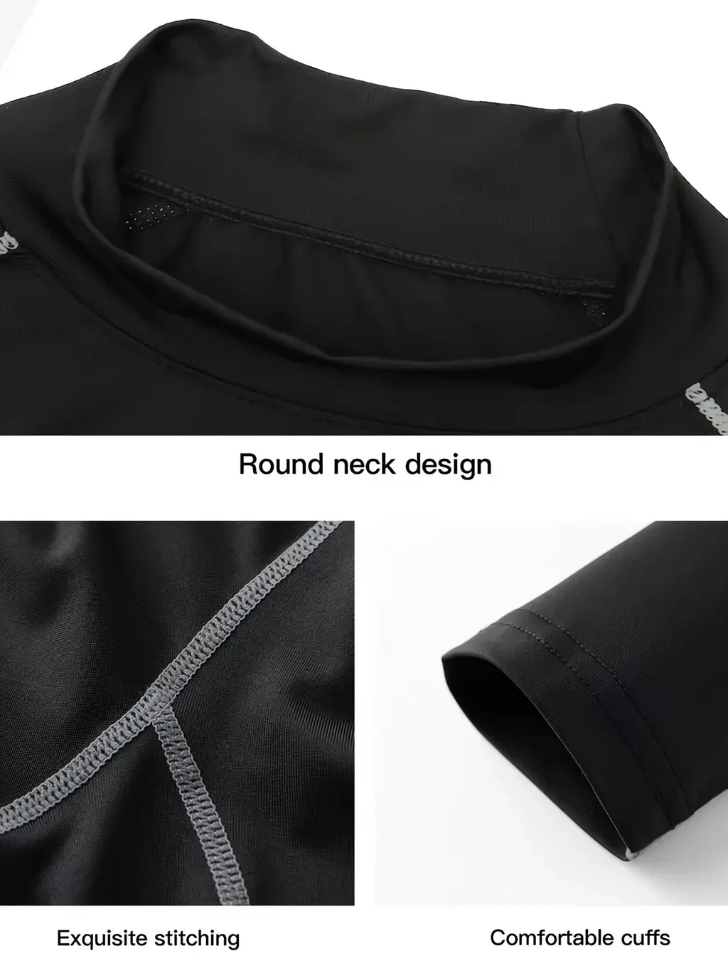 1PCS Men Running T shirt Quick Dry Bodybuilding Sport Shirt Long Sleeve Compression Top Fitness Tight Rashgard Gym T-Shirt Men