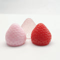 Strawberry Crunchy Squishy Stress Ball Toy Building Block Filling Handmade Crispy Fidget Ball ASMR Sensory Stress Relief Toy