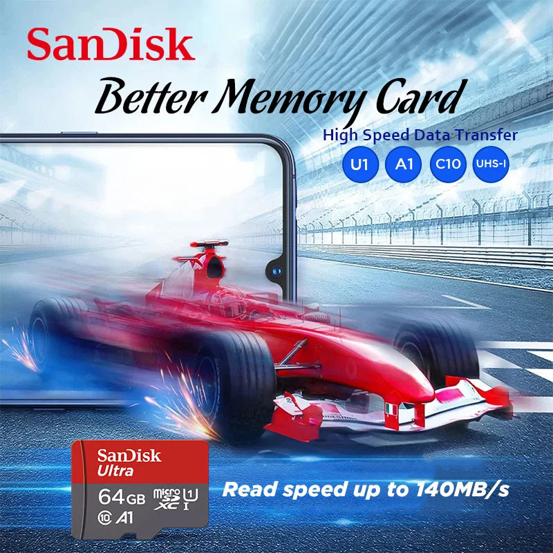 Memory Card 64GB 128GB 256GB 100MB/S Micro SD Card UHS-1 Class10 TF 32GB Flash Memory Card Storage mini Memory Card