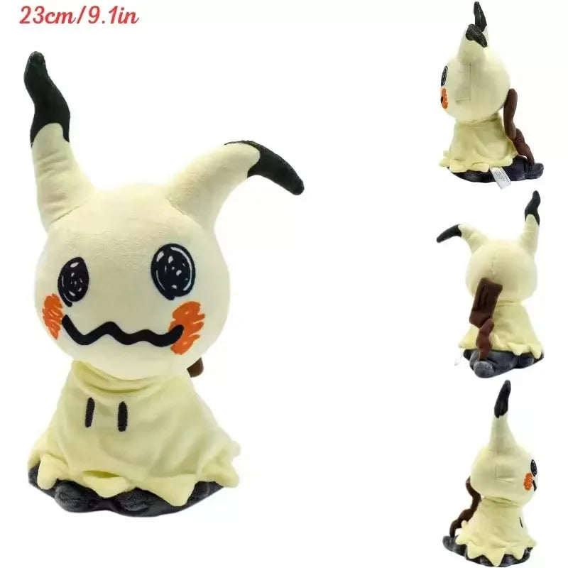 25cm Mimikyu Plush Toys Collectible Soft PlushiesStuffed Animal Cute Cartoon Character Dolls All Star Collection Gifts