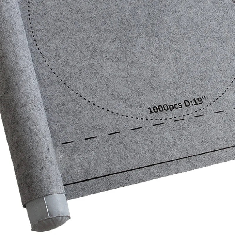 Puzzles Pad Jigsaw Roll Felt Mat Playmat Puzzles Blanket For Up To 1500 Pcs Puzzle Accessories New Portable Mat (Only Mat)