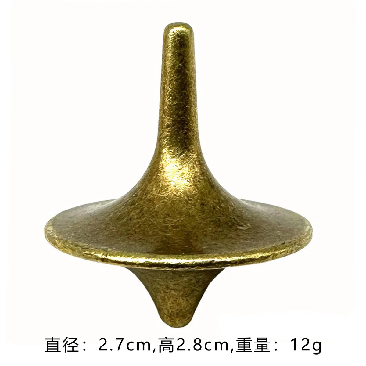Mini Gyroscope Inception Metal Brass Rotating Gyroscope Decompression Gyroscope Creative Desktop Adult Mini Manual Rotator