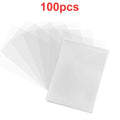 300/100Pcs 66*91mm Card Sleeves Collect Cards Storage Toy For Italian Brainrot Trading Card Clear Film Card Holder Protectors