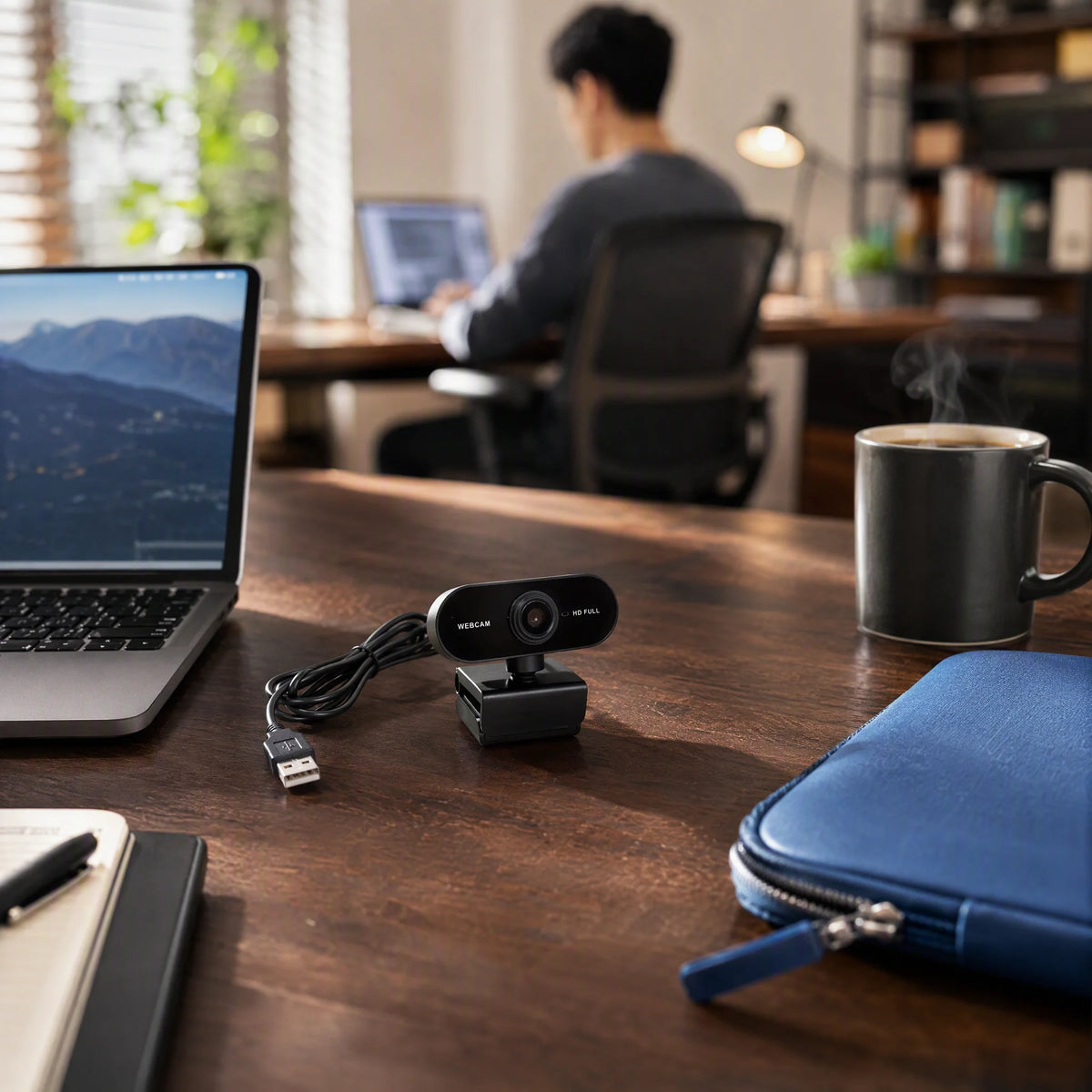 Camera 1080P HD Computer HD USB Camera Built In Microphone USB Network Camera Web Camera For Work With Microphone Tripod