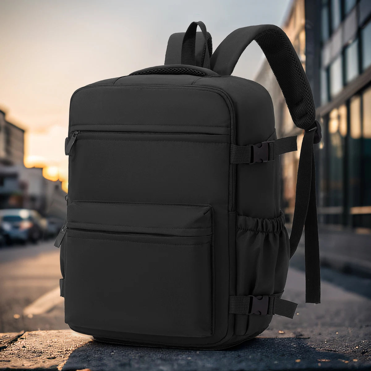 🎒 Mochila de Viaje Multifuncional con Compartimento para Zapatos y Laptop ✈️💻