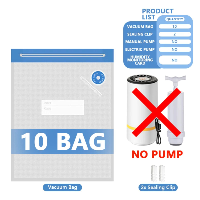 3D Printer Filament Vacuum Bag with USB Rechargeable Electric Air Pump, Vacuum Sealing for PLA ABS PETG Filament Storage