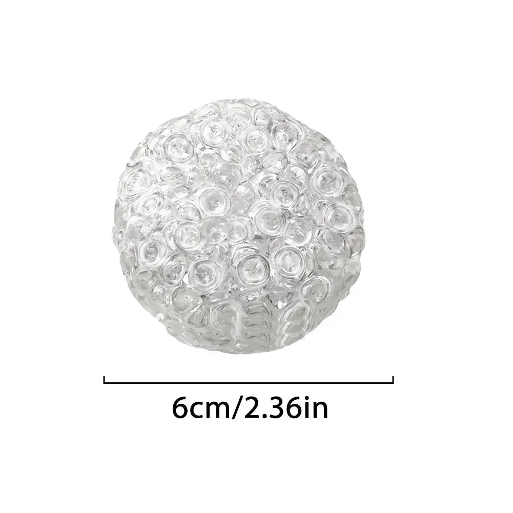 1Y-Upgrade Ice Bead Squishy Balls - Super Soft Mochi Fidget Toy with Slow Rebound Texture for Anxiety Relief & Relaxation