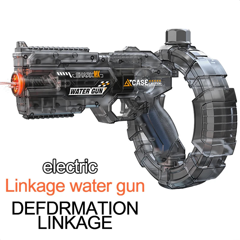 Electric Water Guns For Adults Powerful Squirt Automatic Water Suction Water Blasters Summer Outdoor Beach Toy For Boys Kid Gift
