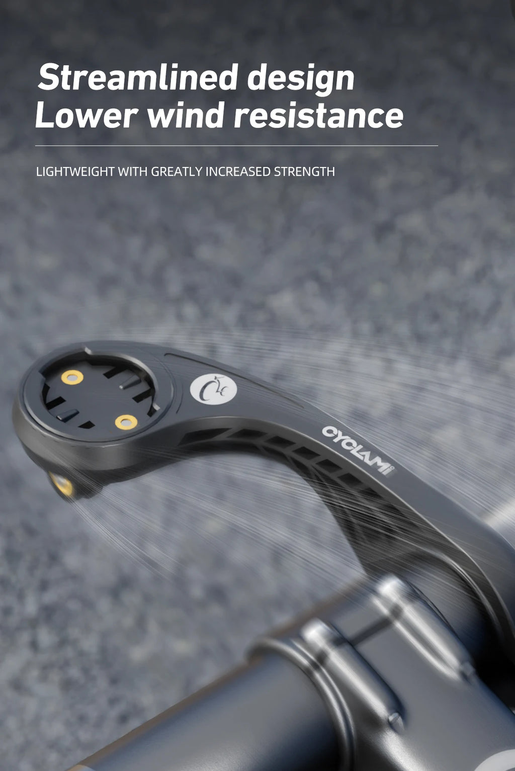CYCLAMI S2 Bike Computer Mount Mountain Road Bicycle GPS Headlight Holder Bracket Support For GARMIN XOSS IGPSPORT Magene Coospo