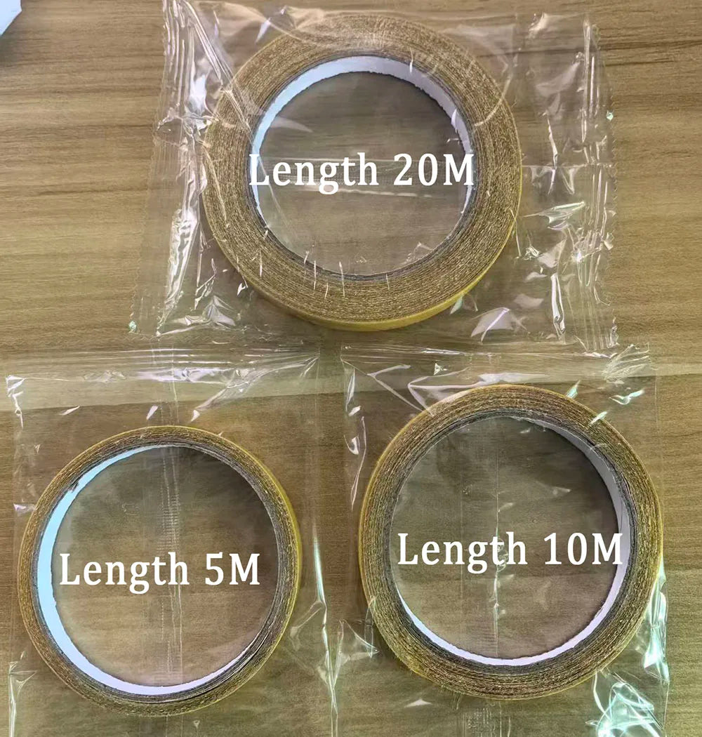 Super Thin Strong Fixation Double Sided Adhesive Tape Heavy Duty Translucent Mesh Waterproof Traceless Powerful Grid Carpet Tape