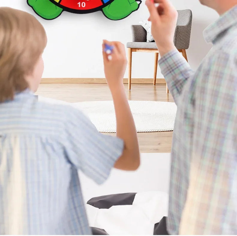 Educational Games Dart Board Baby Toy Stickey Ball Dart Indoor Sports Child Montessori Games for Children 3 to 7 Years