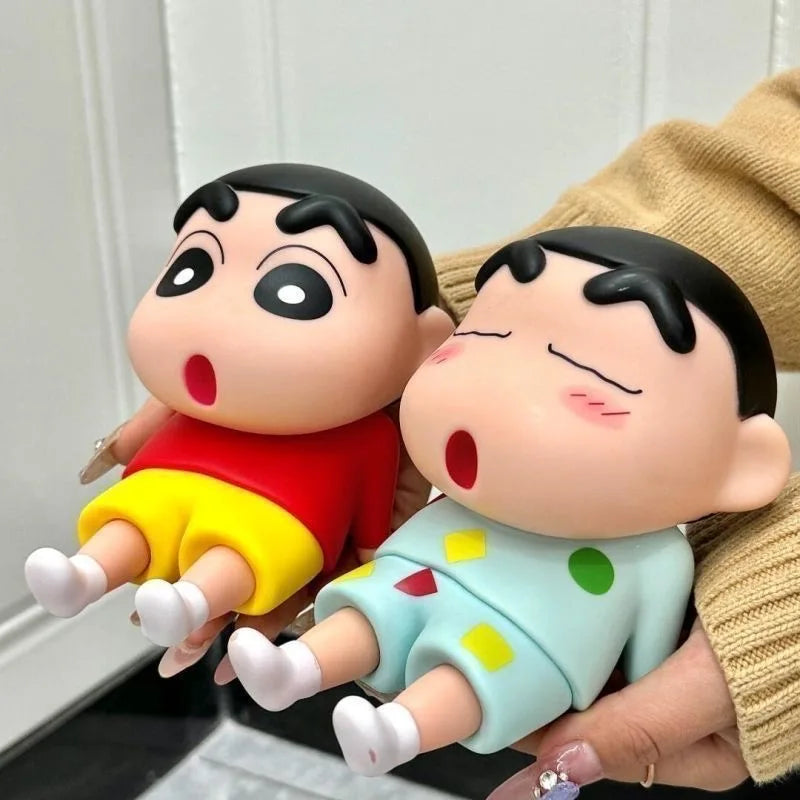 In Stock Anime Xiao Xin Mobile Phone Stand Universal Desktop Lazy Model Doll Desktop Handmade Ornament Holiday Surprise  Gift