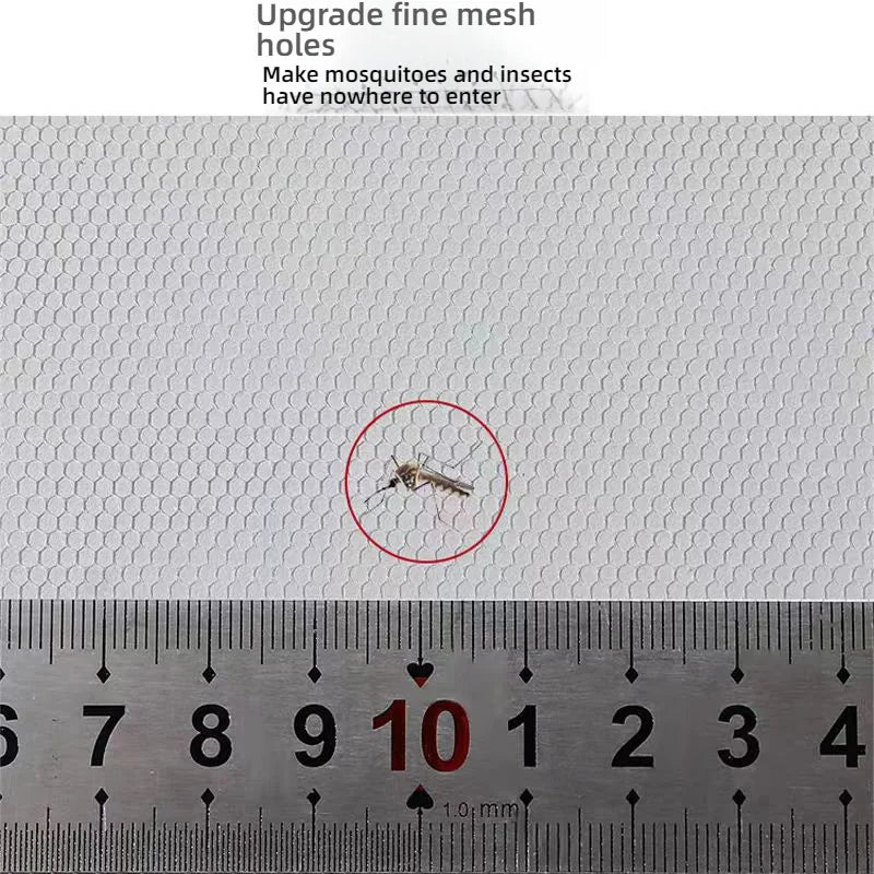 Self-Adhesive Invisible Mosquito Net: Breathable And Insect-Proof, DIY Easy Home Protection Window Screen